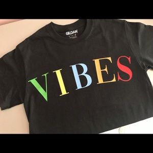 Custom made VIBES tee